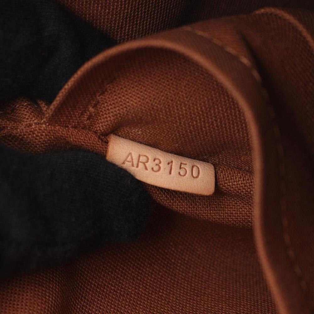 LOUIS VUITTON Authentic Brown Monogram Leather Trotter Shoulder Bag - Picture 5 of 10